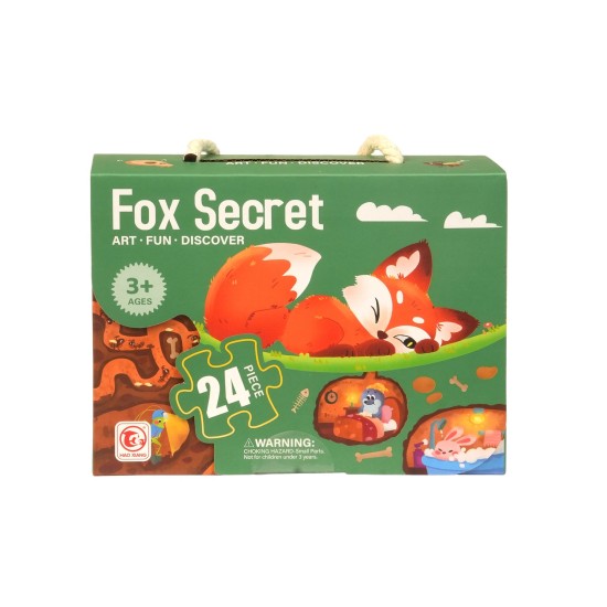 Foska Пъзел Парти с животни, 24 части, 44 х 31 cm