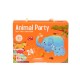 Foska Пъзел Парти с животни, 24 части, 44 х 31 cm