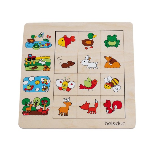 Beleduc Пъзел Околна среда, за сортиране