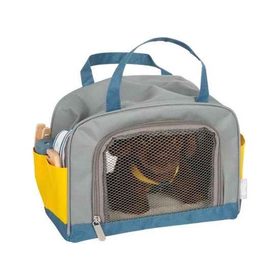 Small Foot Кученце с чанта за носене, с включени аксесоари за грижа Small Foot Кученце с чанта за носене, с включени аксесоари за грижа