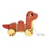 Small Foot Динозавър за дърпане, дървен