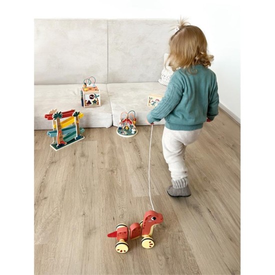 Small Foot Динозавър за дърпане, дървен Small Foot Динозавър за дърпане, дървен