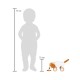 Small Foot Кученце за дърпане, дървено, с шумящи уши Small Foot Кученце за дърпане, дървено, с шумящи уши