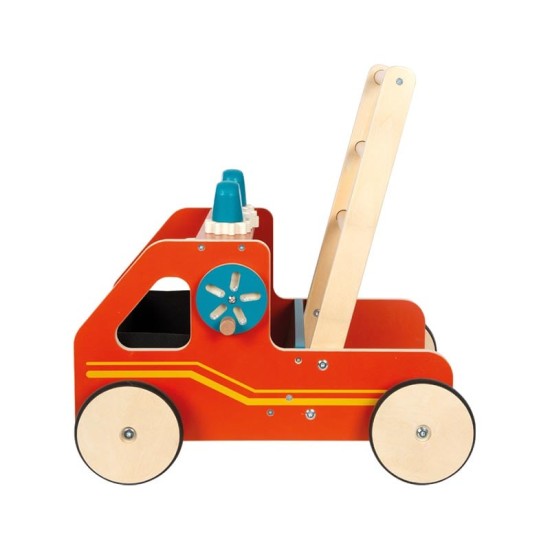 Small Foot Проходилка Пожарна, детска, дървена, 48 х 40 х 49.5 cm Small Foot Проходилка Пожарна, детска, дървена, 48 х 40 х 49.5 cm
