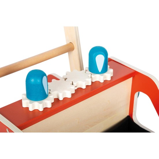 Small Foot Проходилка Пожарна, детска, дървена, 48 х 40 х 49.5 cm Small Foot Проходилка Пожарна, детска, дървена, 48 х 40 х 49.5 cm