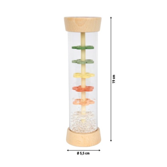 Small Foot Дрънкалка възпроизвеждаща звука на дъжда Small Foot Дрънкалка възпроизвеждаща звука на дъжда