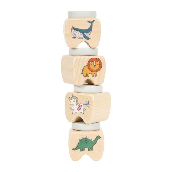 Small Foot Комплект кутийки за съхранение на млечни зъбки, 4 броя Small Foot Комплект кутийки за съхранение на млечни зъбки, 4 броя