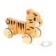Small Foot Тигър Сафари, за дърпане, дървен Small Foot Тигър Сафари, за дърпане, дървен