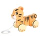Small Foot Тигър Сафари, за дърпане, дървен Small Foot Тигър Сафари, за дърпане, дървен