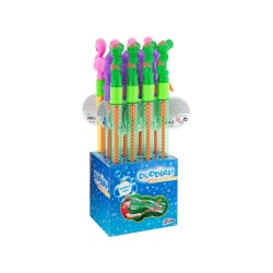 Grafix Пистолет за балончета, 45 cm, 200 ml, цвят асорти, 12 броя