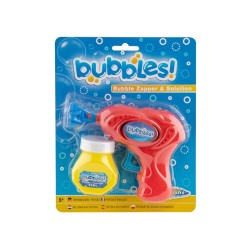 Grafix Пистолет за балончета, с пълнител, 42 ml, цвят асорти, 12 броя