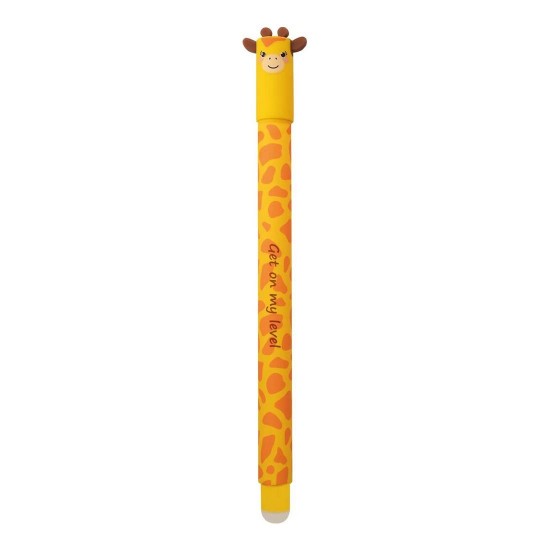 Eberhard Faber Гел ролер Giraffe, изтриваем, 0.7 mm, синьо мастило