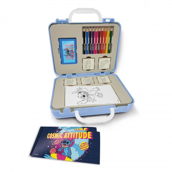Multiprint Комплект за оцветяване Stitch, в куфарче Multiprint Комплект за оцветяване Stitch, в куфарче
