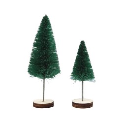 Creativ Company Елхички за декорация, зелени, 40 х 60 mm, 5 броя Creativ Company Елхички за декорация, зелени, 40 х 60 mm, 5 броя