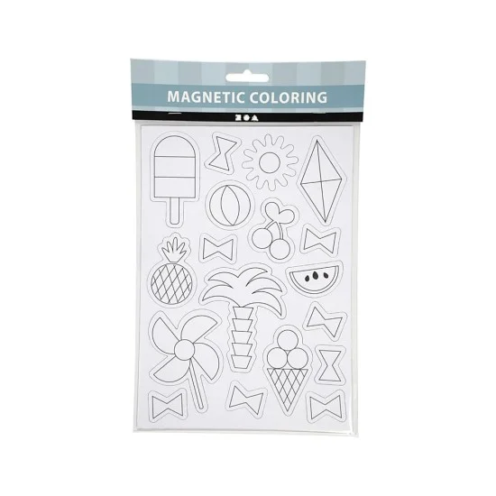 Creativ Company Магнити за декорация, с мотив лято, 1 лист Creativ Company Магнити за декорация, с мотив лято, 1 лист