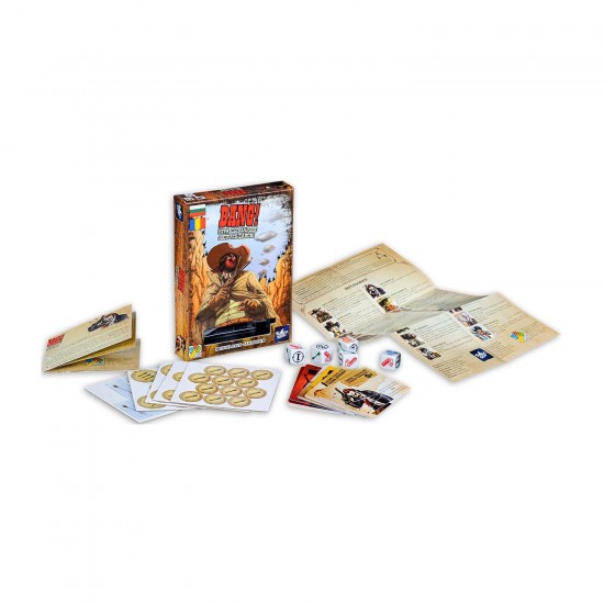 Настолна игра Bang, със зарове Настолна игра Bang, със зарове