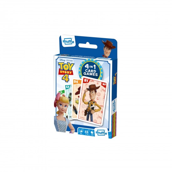 Cartamundi Карти за игра Toy Story, 4 в 1