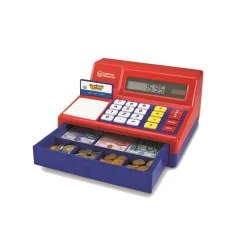 Learning Resources Касов апарат с детски пари Learning Resources Касов апарат с детски пари
