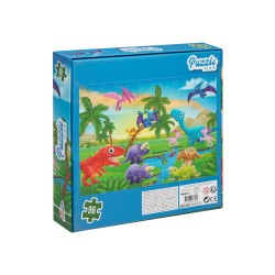 Moxy Пъзел Динозаври, 35 х 48 cm, 96 части Moxy Пъзел Динозаври, 35 х 48 cm, 96 части