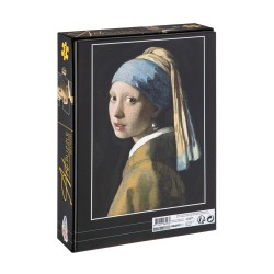 Moxy Пъзел Момиче с перла, художествен, 50 х 70 cm, 1000 части Moxy Пъзел Момиче с перла, художествен, 50 х 70 cm, 1000 части