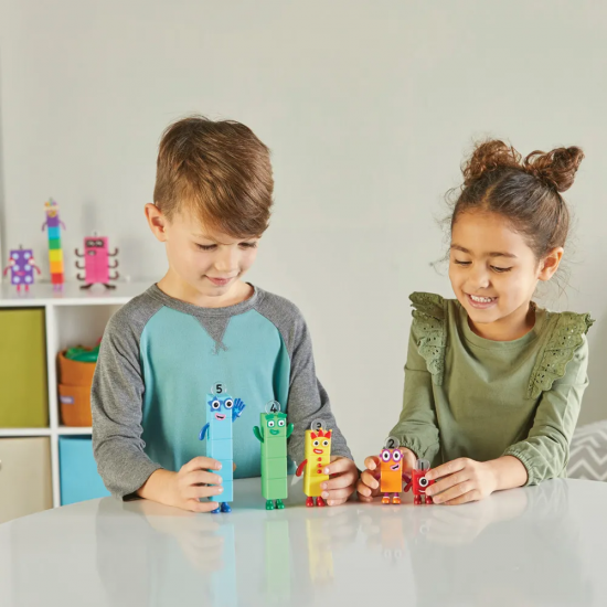 Learning Resources Комплект фигури Numberblocks, от 1 до 5, за броене Learning Resources Комплект фигури Numberblocks, от 1 до 5, за броене