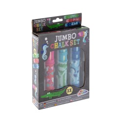 Moxy Комплект 3 тебешира Jumbo с 3 държача Moxy Комплект 3 тебешира Jumbo с 3 държача