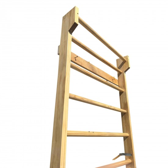 Шведска стена, дървена, 85 х 14 х 230 cm