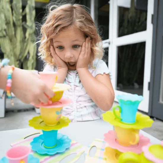 Learning Resources Игра състезание за подреждане на чаши и чинийки Learning Resources Игра състезание за подреждане на чаши и чинийки
