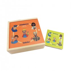 Beleduc Пъзел Професии, дървен Beleduc Пъзел Професии, дървен