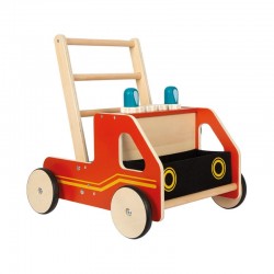 Small Foot Проходилка Пожарна, детска, дървена, 48 х 40 х 49.5 cm Small Foot Проходилка Пожарна, детска, дървена, 48 х 40 х 49.5 cm