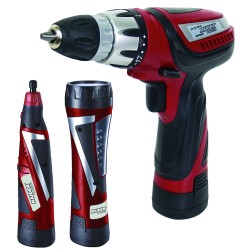Бормашина акум. Шлифовалка LED Лампа Li-ion 10.8V 1300mAh аксес. чанта к-т RD