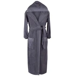 ХАЛАТ ЗА БАНЯ ЕЛЕГАНТ L - ГРАФИТ