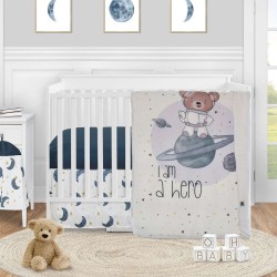 БЕБЕШКО ОДЕЯЛО DF ПЕЧАТ 75/120 - МЕЧЕ КОСМОНАВТ БЕБЕШКО ОДЕЯЛО DF ПЕЧАТ 75/120 - МЕЧЕ КОСМОНАВТ