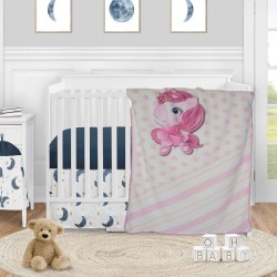 БЕБЕШКО ОДЕЯЛО DF ПЕЧАТ 75/120 - ПОНИ БЕБЕШКО ОДЕЯЛО DF ПЕЧАТ 75/120 - ПОНИ