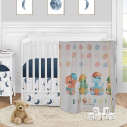 БЕБЕШКО ОДЕЯЛО DF ПЕЧАТ 100/150 - ДИНОЗАВРИ БЕБЕШКО ОДЕЯЛО DF ПЕЧАТ 100/150 - ДИНОЗАВРИ