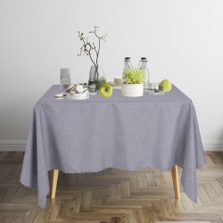 ПОКРИВКА ЗА МАСА ТРИНИТИ 100/150 - СВЕТЛО СИВ