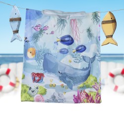 ДЕТСКО ПОНЧО DF L - МОРСКИ СРЕЩИ 2022 ДЕТСКО ПОНЧО DF L - МОРСКИ СРЕЩИ 2022