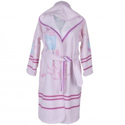 ДЕТСКИ ХАЛАТ ЗА БАНЯ DF ПЕЧАТ L - ФЛАМИНГО ДЕТСКИ ХАЛАТ ЗА БАНЯ DF ПЕЧАТ L - ФЛАМИНГО