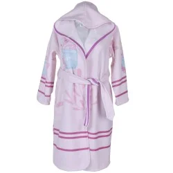 ДЕТСКИ ХАЛАТ ЗА БАНЯ DF ПЕЧАТ L - ФЛАМИНГО 4060200194