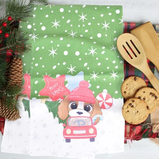 ХАВЛИЕНА КЪРПА DF ПЕЧАТ 30/50 - КУЧЕ С ПОДАРЪЦИ 2022 ХАВЛИЕНА КЪРПА DF ПЕЧАТ 30/50 - КУЧЕ С ПОДАРЪЦИ 2022