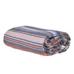 ОДЕЯЛО ПАМУК/АКРИЛ 150/200 - РАЙЕ/ОРАНЖ/СИВО ОДЕЯЛО ПАМУК/АКРИЛ 150/200 - РАЙЕ/ОРАНЖ/СИВО