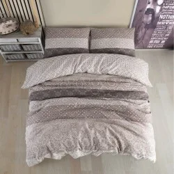 ЕДИНИЧЕН КОМПЛЕКТ FRENCH LUXURY - КАПУЧИНО