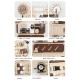 Дървен Бизи Борд Мече GINGER HOME, Монтесори Дъска за Фина Моторика, 30x39 см Дървен Бизи Борд Мече GINGER HOME, Монтесори Дъска за Фина Моторика, 30x39 см