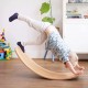 Дървена Дъска за Баланс Ginger Home – Безопасна Играчка за Деца, 82x30x15 см