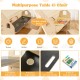 Детска Дървена Къща за Игра 6 в 1 GINGER HOME – Стол, Маса, Черна Дъска, Органайзер, Тента и Мека Подложка Детска Дървена Къща за Игра 6 в 1 GINGER HOME – Стол, Маса, Черна Дъска, Органайзер, Тента и Мека Подложка