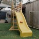 Детска Дървена Катерушка с Пързалка 2.2 м GINGER HOME, За Игра на Двора Детска Дървена Катерушка с Пързалка 2.2 м GINGER HOME, За Игра на Двора