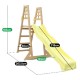 Детска Дървена Катерушка с Пързалка 2.2 м GINGER HOME, За Игра на Двора Детска Дървена Катерушка с Пързалка 2.2 м GINGER HOME, За Игра на Двора