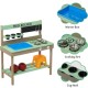 Детска Дървена Кухня GINGER HOME Градинска 80х37х88 см. 2424 Детска Дървена Кухня GINGER HOME Градинска 80х37х88 см. 2424
