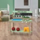 Детска Дървена Кухня GINGER HOME Градинска 80х37х88 см. 2424 Детска Дървена Кухня GINGER HOME Градинска 80х37х88 см. 2424