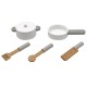 Детска Дървена Кухня GINGER HOME Розова W10C404I Детска Дървена Кухня GINGER HOME Розова W10C404I